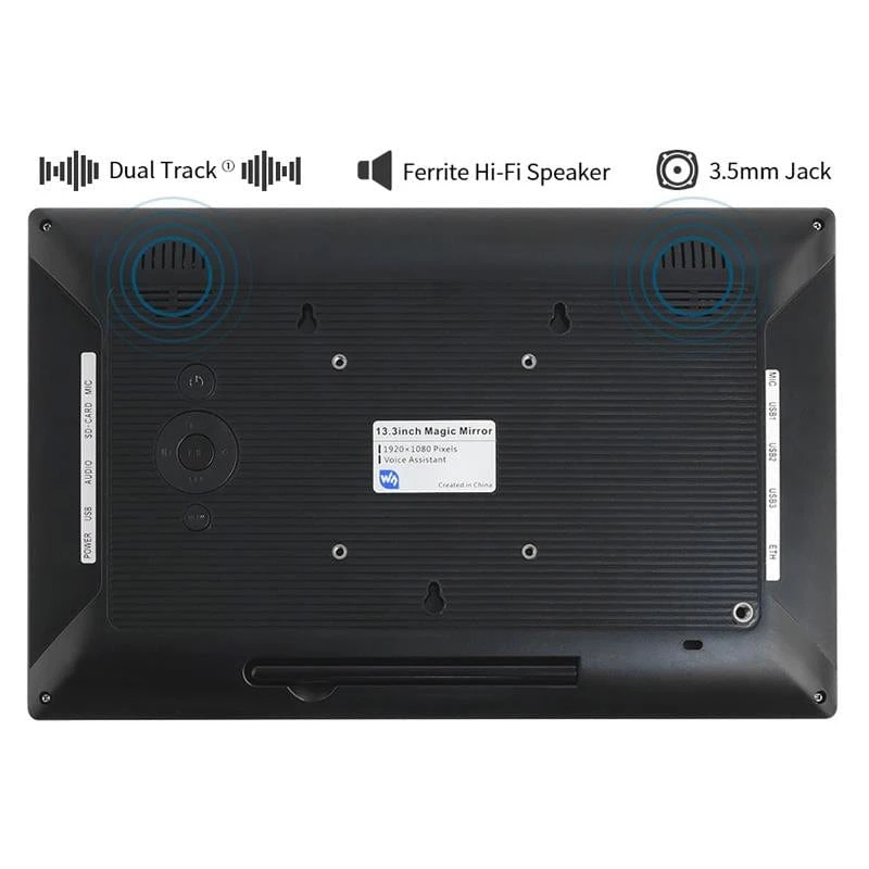 13.3" Magic Mirror (with Built-in Raspberry Pi 3A+) 9 13.3" Magic Mirror (with Built-in Raspberry Pi 3A+) - Image 9