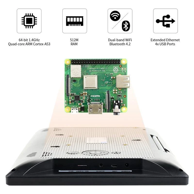 13.3" Magic Mirror (with Built-in Raspberry Pi 3A+) 11 13.3" Magic Mirror (with Built-in Raspberry Pi 3A+) - Image 11