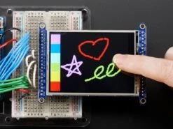 2.8" TFT LCD With Touchscreen Breakout Board W/MicroSD Socket (ILI9341)