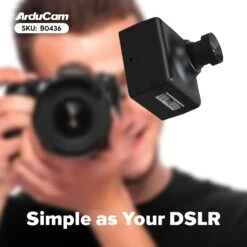 5 MP SPI Camera Module With M12 Lens -The Pi Hut 5mp spi camera module with m12 lens the pi hut b0436 41143999267011