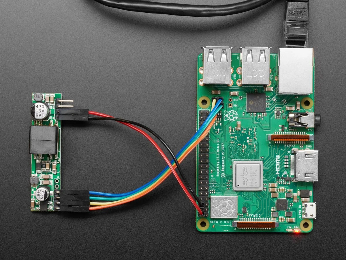 5V 1.8A Isolated Output PoE Module For Raspberry Pi 3 B+ 3 5V 1.8A Isolated Output PoE Module For Raspberry Pi 3 B+ - Image 3