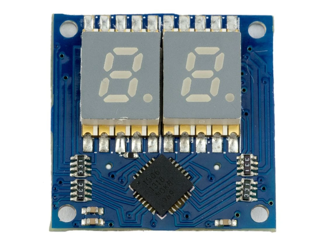 7 Segment Display TinyShield - Red 1 7 Segment Display TinyShield - Red