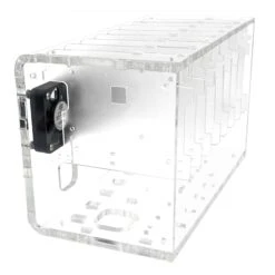 8-Slot Cloudlet Cluster Case -The Pi Hut 8 slot cloudlet cluster case c4 labs 104021 28405799715011
