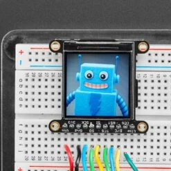 Adafruit 1.3" 240x240 Wide Angle TFT LCD Display With MicroSD (ST7789) With EYESPI Connector -The Pi Hut adafruit 1 3 240x240 wide angle tft lcd display with microsd st7789 with eyespi connector adafruit ada4313 40102256509123