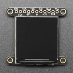 Adafruit 1.3" 240x240 Wide Angle TFT LCD Display With MicroSD (ST7789) With EYESPI Connector -The Pi Hut adafruit 1 3 240x240 wide angle tft lcd display with microsd st7789 with eyespi connector adafruit ada4313 40102256869571