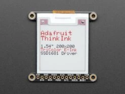 Adafruit 1.54" Tri-Color EInk / EPaper 200x200 Display With SRAM (SSD1681 Driver) -The Pi Hut adafruit 1 54 tri color eink epaper 200x200 display with sram ssd1681 driver adafruit ada4868 28610378596547