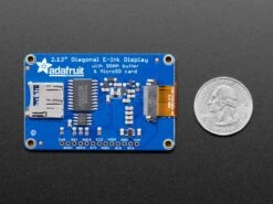 Adafruit 2.13" Monochrome EInk / EPaper Display With SRAM (250x122 Monochrome) -The Pi Hut adafruit 2 13 monochrome eink epaper display with sram 250x122 monochrome adafruit ada4197 28610456092867