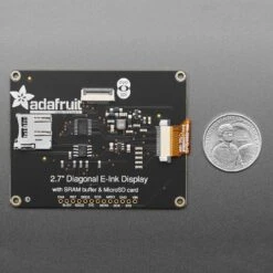 Adafruit 2.7" Tri-Color EInk / EPaper Display With SRAM (Red Black White) -The Pi Hut adafruit 2 7 tri color eink epaper display with sram red black white adafruit ada4098 41231047196867