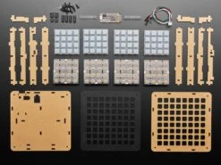 Adafruit 8x8 NeoTrellis Feather M4 Kit Pack -The Pi Hut adafruit 8x8 neotrellis feather m4 kit pack adafruit ada1929 28610881585347