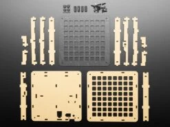 Adafruit 8x8 Trellis Feather M4 Acrylic Enclosure + Hardware Kit