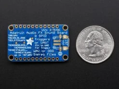 Adafruit Audio FX Mini Sound Board - WAV/OGG Trigger - 2MB Flash -The Pi Hut adafruit audio fx mini sound board wav ogg trigger 2mb flash adafruit ada2342 28610239561923