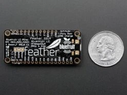Adafruit Feather 32u4 Bluefruit LE -The Pi Hut adafruit feather 32u4 bluefruit le adafruit ada2829 28610594177219
