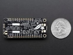 Adafruit Feather 32u4 RFM69HCW Packet Radio - 868 Or 915 MHz (RadioFruit) -The Pi Hut adafruit feather 32u4 rfm69hcw packet radio 868 or 915 mhz radiofruit adafruit ada3076 28610483454147