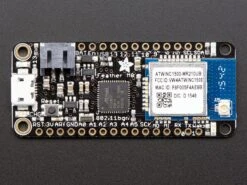 Adafruit Feather M0 WiFi With UFL - ATSAMD21 + ATWINC1500 -The Pi Hut adafruit feather m0 wifi with ufl atsamd21 atwinc1500 adafruit ada3061 28610657517763