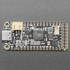 Adafruit Feather RP2040 SCORPIO - 8 Channel NeoPixel Driver -The Pi Hut adafruit feather rp2040 scorpio 8 channel neopixel driver the pi hut ada5650 40060419080387