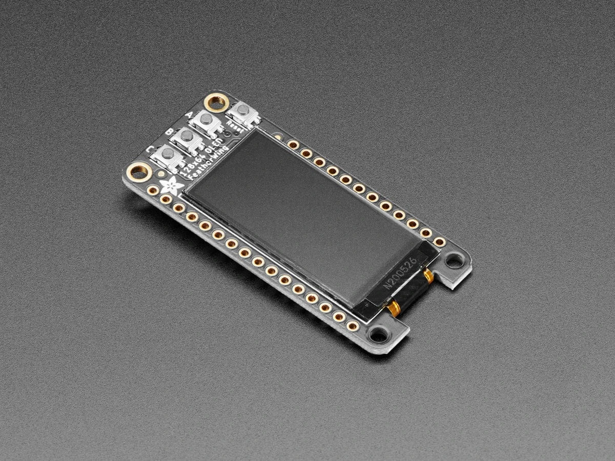 Adafruit FeatherWing OLED - 128x64 OLED Add-on For Feather (STEMMA QT / Qwiic) 1 Adafruit FeatherWing OLED - 128x64 OLED Add-on For Feather (STEMMA QT / Qwiic)