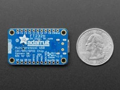 Adafruit FT232H Breakout - General Purpose USB To GPIO, SPI, I2C (USB C & Stemma QT) -The Pi Hut adafruit ft232h breakout general purpose usb to gpio spi i2c usb c stemma qt adafruit ada2264 28610240970947
