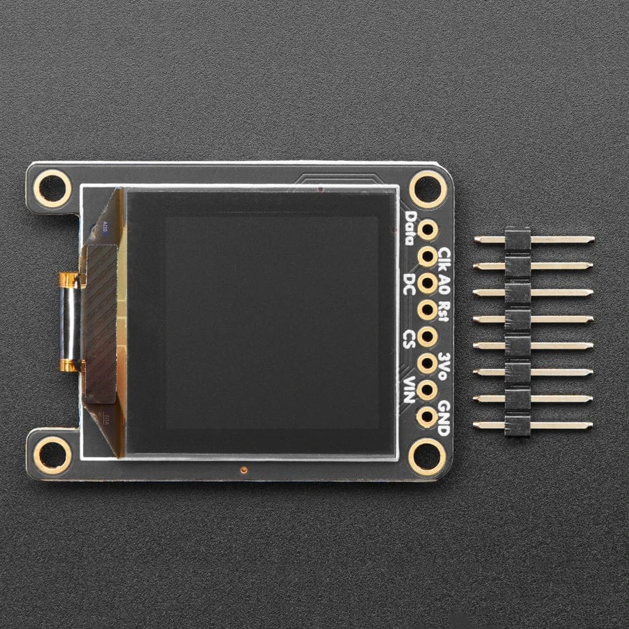 Adafruit Monochrome 1.12" 128x128 OLED Graphic Display (STEMMA QT / Qwiic) 3 Adafruit Monochrome 1.12" 128x128 OLED Graphic Display (STEMMA QT / Qwiic) - Image 3