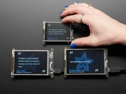 Adafruit PyPortal Pynt - CircuitPython Powered Internet Display (2.4" TFT) -The Pi Hut adafruit pyportal pynt circuitpython powered internet display 2 4 tft adafruit ada4465 28610761392323