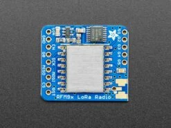 Adafruit RFM96W LoRa Radio Transceiver Breakout - 433 MHz (RadioFruit) -The Pi Hut adafruit rfm96w lora radio transceiver breakout 433 mhz radiofruit adafruit ada3073 28610365096131