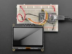 Adafruit SHARP Memory Display Breakout - 2.7" 400x240 Monochrome -The Pi Hut adafruit sharp memory display breakout 2 7 400x240 monochrome adafruit ada4694 28610754543811