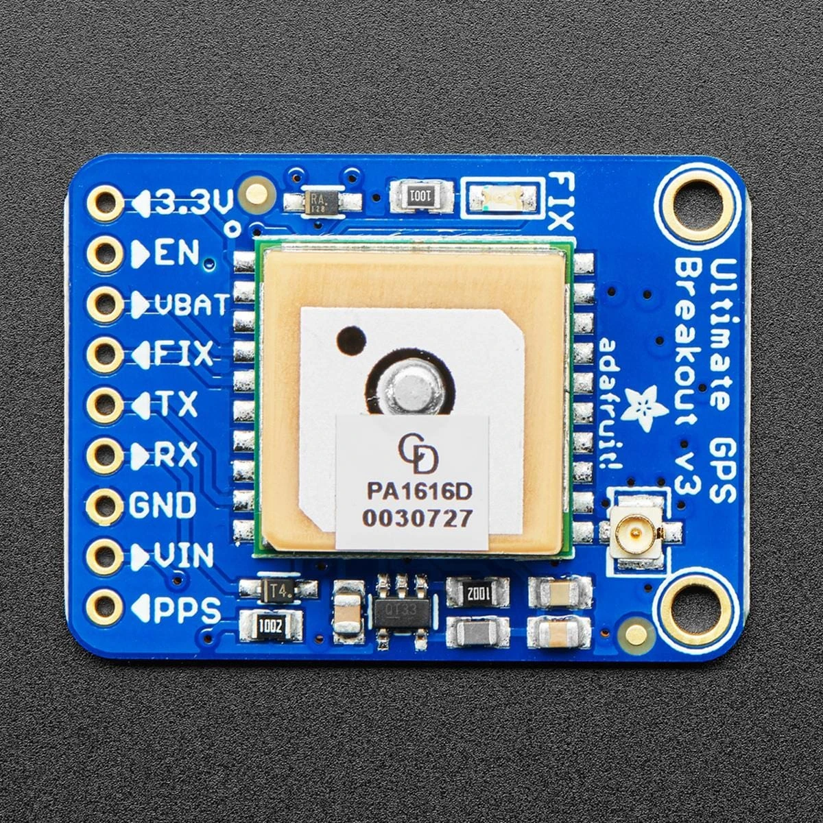 Adafruit Ultimate GPS Breakout With GLONASS + GPS - PA1616D - 99 Channel W/10 Hz Updates 2 Adafruit Ultimate GPS Breakout With GLONASS + GPS - PA1616D - 99 Channel W/10 Hz Updates - Image 2