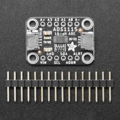 ADS1115 16-Bit ADC - 4 Channel With Programmable Gain Amplifier - STEMMA QT / Qwiic -The Pi Hut ads1115 16 bit adc 4 channel with programmable gain amplifier stemma qt qwiic adafruit ada1085 39677391110339