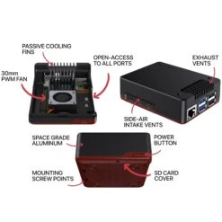 Argon NEO 5 Case For Raspberry Pi 5 -The Pi Hut argon neo 5 case for raspberry pi 5 argon40 105800 41152034668739