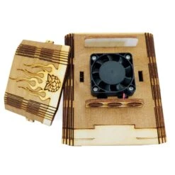 Bel Aire AC Case For Raspberry Pi -The Pi Hut bel aire ac case for raspberry pi c4 labs 103376 22727383843011