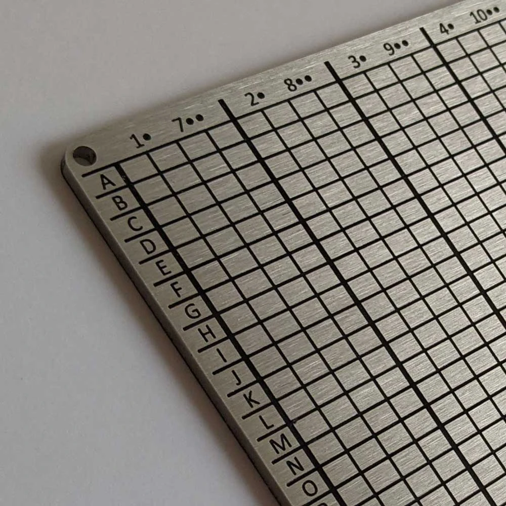 BitPLATES Original Domino - Marine Grade Crypto Wallet 2 BitPLATES Original Domino - Marine Grade Crypto Wallet - Image 2