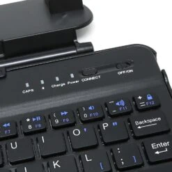 Bluetooth Keyboard & Bracket For OneNineDesign Touchscreen Case -The Pi Hut bluetooth keyboard bracket for oneninedesign touchscreen case oneninedesign 104480 30567018594499