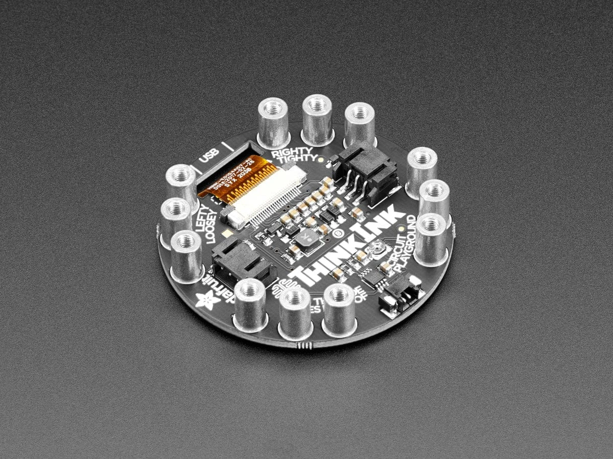 Circuit Playground 200x200 Tri-Color E-Ink Gizmo (E-Ink Display + Audio Amplifier) 2 Circuit Playground 200x200 Tri-Color E-Ink Gizmo (E-Ink Display + Audio Amplifier) - Image 2