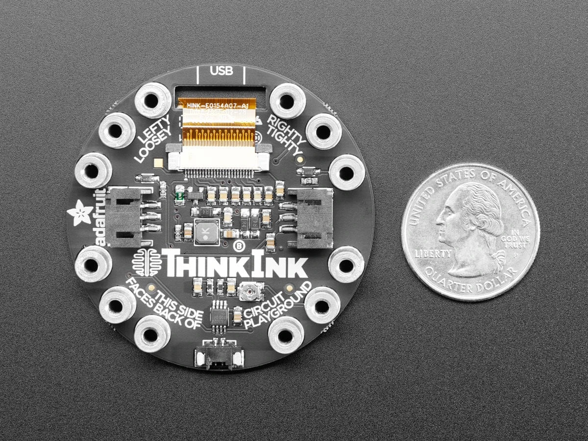 Circuit Playground 200x200 Tri-Color E-Ink Gizmo (E-Ink Display + Audio Amplifier) 5 Circuit Playground 200x200 Tri-Color E-Ink Gizmo (E-Ink Display + Audio Amplifier) - Image 5