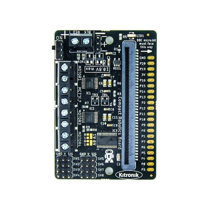 Compact All-In-One Robotics Board For BBC Micro:bit 3 Compact All-In-One Robotics Board For BBC Micro:bit - Image 3