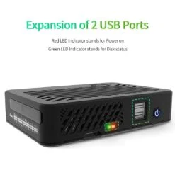 DeskPi Lite Raspberry Pi 4 Case -The Pi Hut deskpi lite raspberry pi 4 case 52pi dp 0009 33883248427203