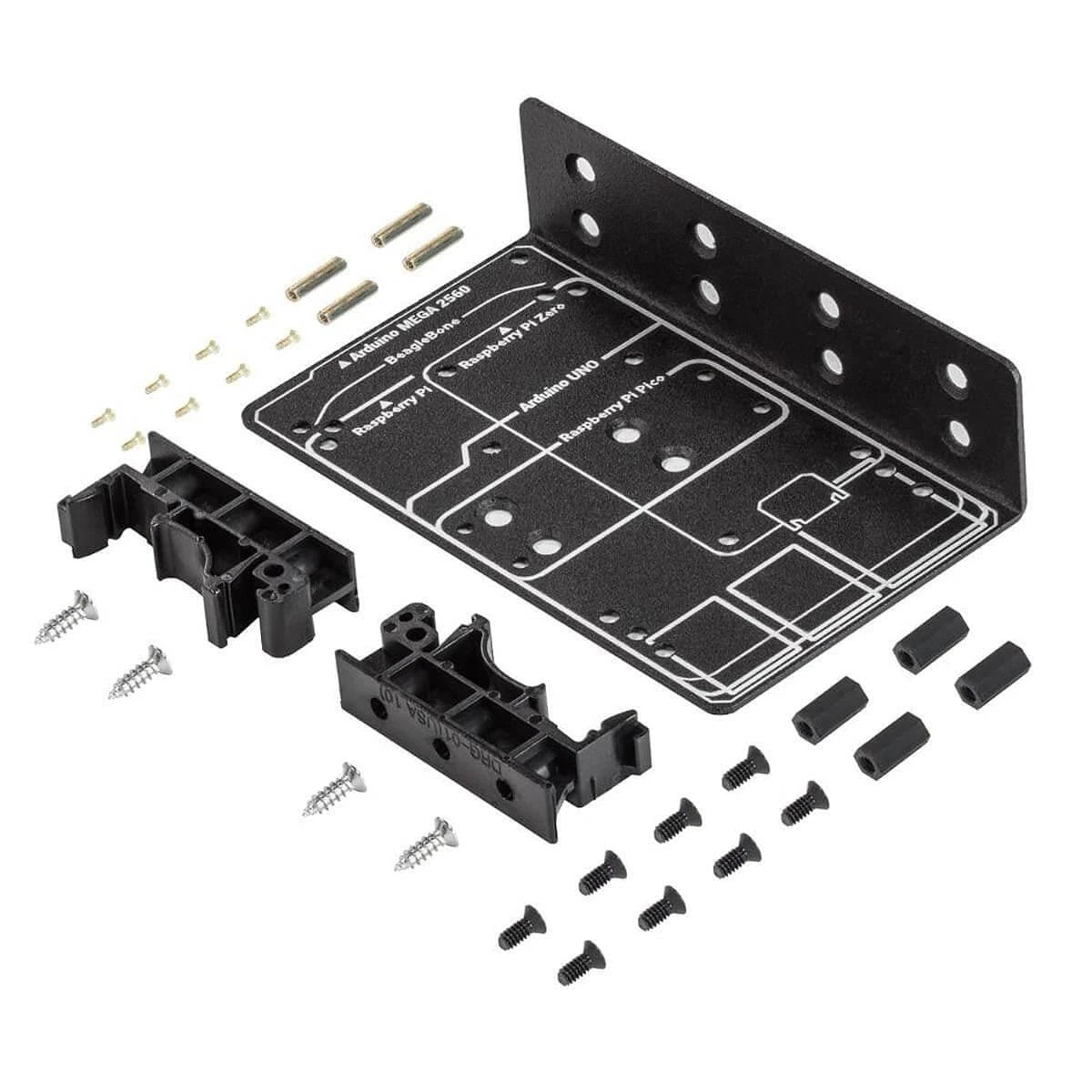 DIN Rail Mount For Raspberry Pi, Zero, Pico And Arduino 1 DIN Rail Mount For Raspberry Pi, Zero, Pico And Arduino