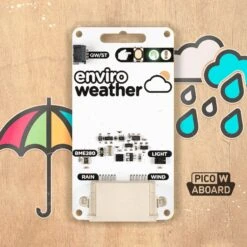 Enviro Weather (Pico W Aboard) - Weather Station Kit -The Pi Hut enviro weather pico w aboard weather station kit the pi hut pim640 39736220975299