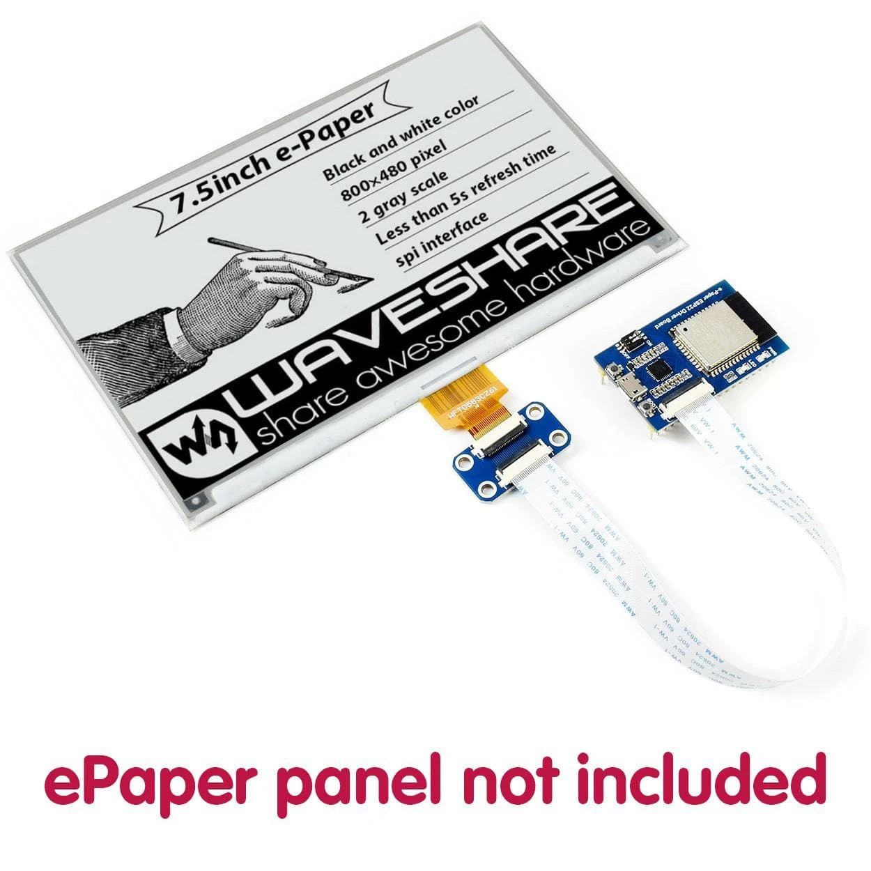 ESP32 Universal E-Paper Driver Board 3 ESP32 Universal E-Paper Driver Board - Image 3