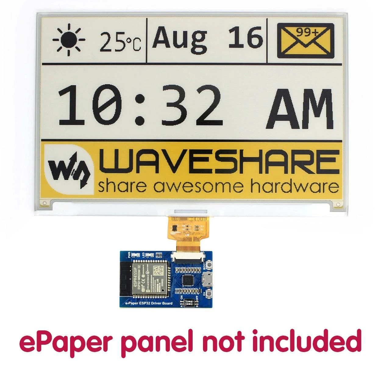 ESP32 Universal E-Paper Driver Board 4 ESP32 Universal E-Paper Driver Board - Image 4