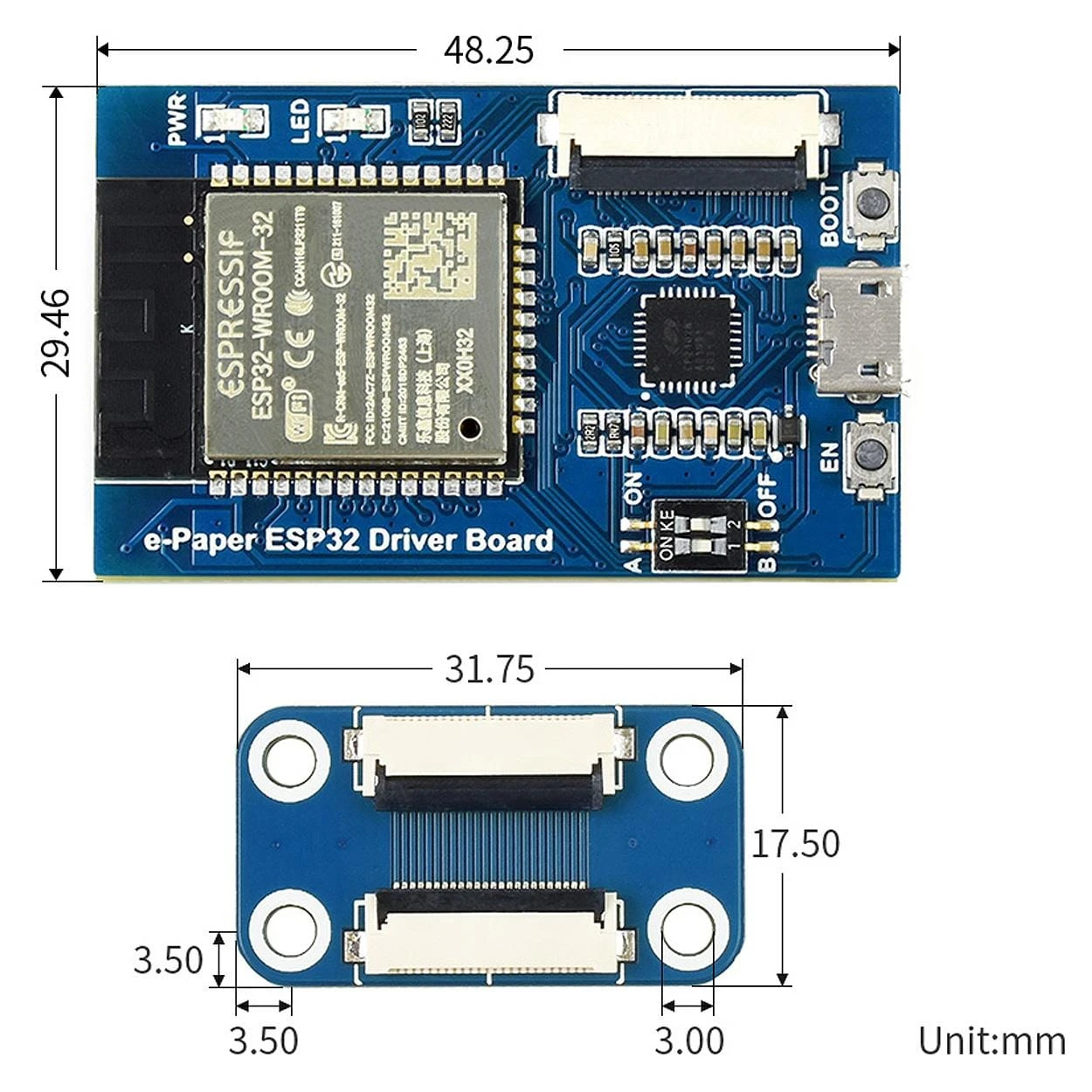 ESP32 Universal E-Paper Driver Board 8 ESP32 Universal E-Paper Driver Board - Image 8