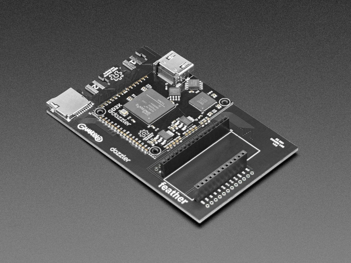 Gameduino 3X Dazzler For Feather M4 By Excamera Labs 1 Gameduino 3X Dazzler For Feather M4 By Excamera Labs