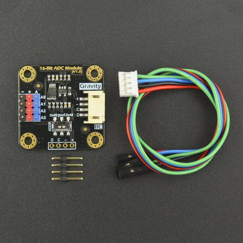 Gravity: I2C ADS1115 16-Bit ADC Module 5 Gravity: I2C ADS1115 16-Bit ADC Module - Image 5
