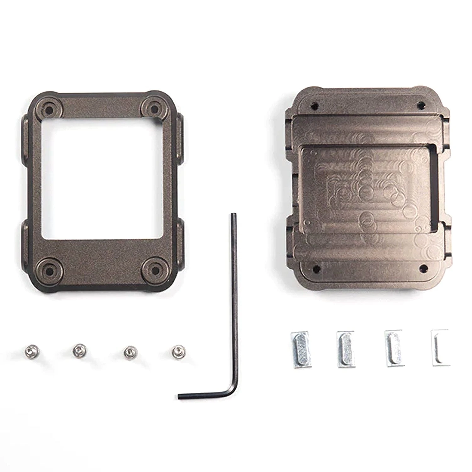 Gunmetal Almadilonium Case For Watchy 4 Gunmetal Almadilonium Case For Watchy - Image 4