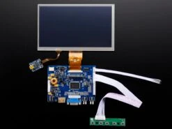 HDMI 4 Pi: 7" Display & Audio 1024x600 W/Touchscreen -The Pi Hut hdmi 4 pi 7 display audio 1024x600 w touchscreen the pi hut ada2397 28610896298179