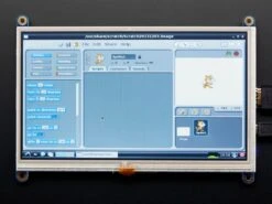 HDMI 7" 800x480 Display Backpack - With Touchscreen -The Pi Hut hdmi 7 800x480 display backpack with touchscreen adafruit ada2407 28610879783107