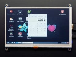 HDMI 7" 800x480 Display Backpack - With Touchscreen -The Pi Hut hdmi 7 800x480 display backpack with touchscreen adafruit ada2407 28610879881411