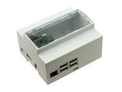 Hitaltech - Raspberry Pi 3 DIN Rail Case (6M Modulbox)