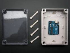 Large Plastic Project Enclosure - Weatherproof With Clear Top -The Pi Hut large plastic project enclosure weatherproof with clear top the pi hut ada905 28610431975619