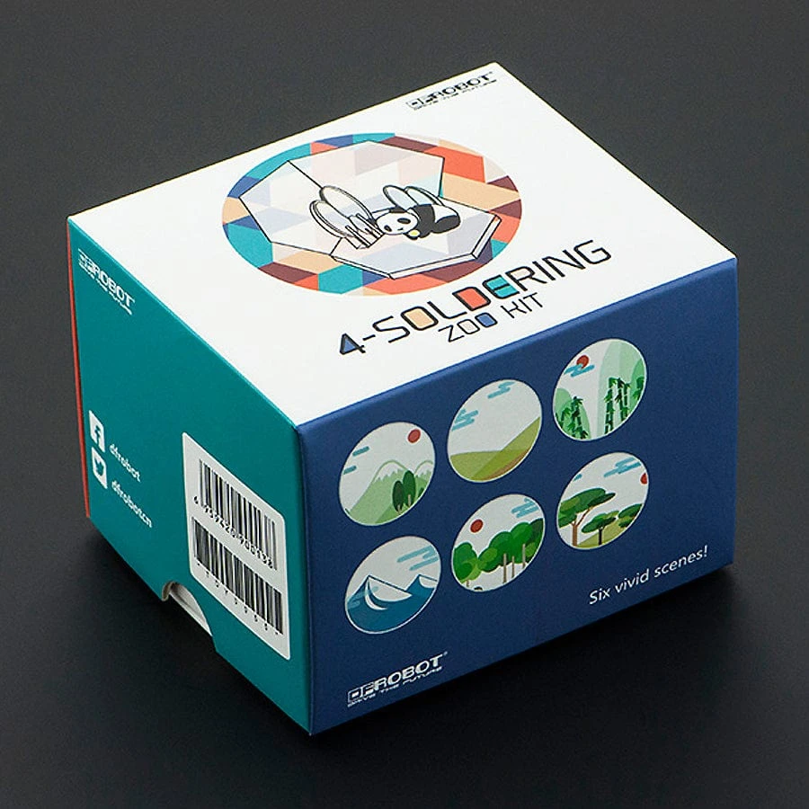 Learn To Solder Zoo Animal Badge Kit 2 Learn To Solder Zoo Animal Badge Kit - Image 2