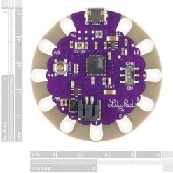 LilyPad Arduino USB - ATmega32U4 Board -The Pi Hut lilypad arduino usb atmega32u4 board sparkfun dev 12049 40990006313155